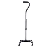 Heavy-Duty Quad Cane 225 kg, Large Base | MOBIAK